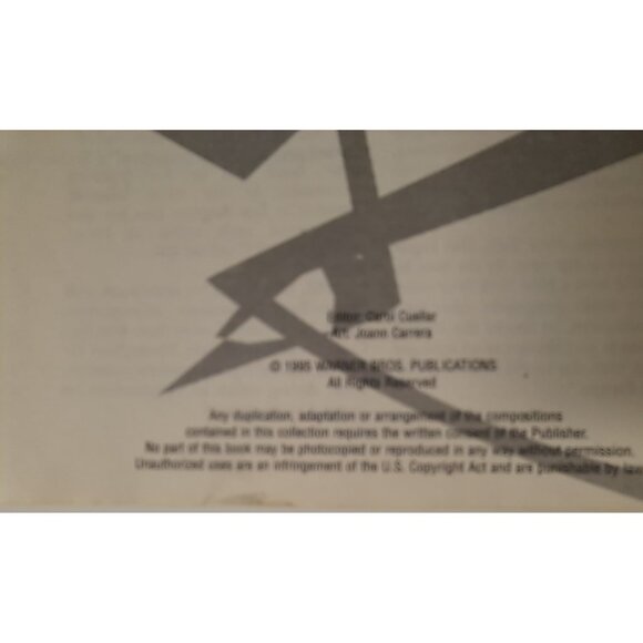 Dan Coates 1995 Warner Bros Christmas Holiday Music Piano Sheet Music Book - Picture 9 of 13